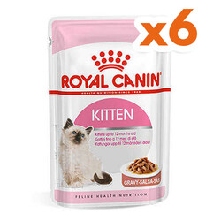 Royal Canin - Royal Canin Pouch Gravy Kitten Instinctive Yaş Yavru Kedi Maması 85 Gr x 6 Adet
