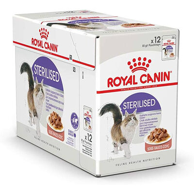 Royal Canin Pouch Gravy Sterilised Kısırlaştırılmış Yaş Kedi Maması 85 Gr - BOX - 12 Al 10 Öde