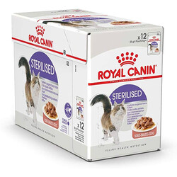 Royal Canin Pouch Gravy Sterilised Kısırlaştırılmış Yaş Kedi Maması 85 Gr - BOX - x 12 Adet - Thumbnail
