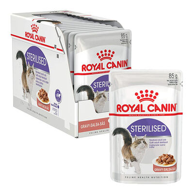 Royal Canin Pouch Gravy Sterilised Kısırlaştırılmış Yaş Kedi Maması 85 Gr - BOX - x 12 Adet