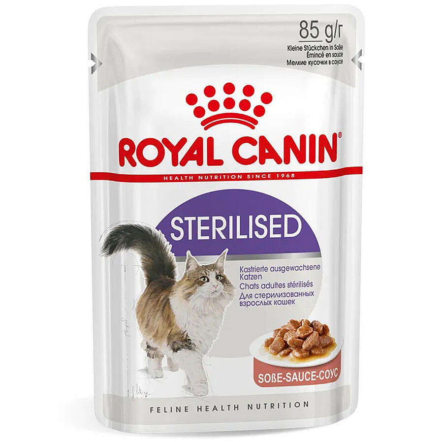 Royal Canin Pouch Gravy Sterilised Kısırlaştırılmış Yaş Kedi Maması 85 Gr