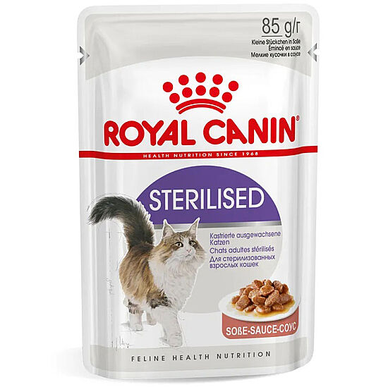 Royal Canin Pouch Gravy Sterilised Kısırlaştırılmış Yaş Kedi Maması 85 Gr - 1