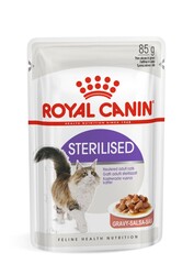 Royal Canin Pouch Gravy Sterilised Kısırlaştırılmış Yaş Kedi Maması 85 Gr - Thumbnail
