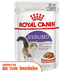 Royal Canin Pouch Gravy Sterilised Kısırlaştırılmış Yaş Kedi Maması 85 Gr - Royal Canin