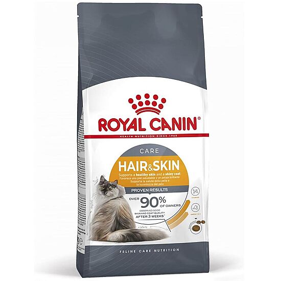 Royal Canin Hair Skin Hassas Tüylü Kedi Maması 10 Kg x 2 Adet + 30 Adet Wooc Lolipop Ödül - 3