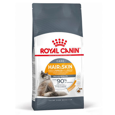 Royal Canin Hair Skin Hassas Tüylü Kedi Maması 2 Kg + Temizlik Mendili