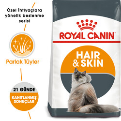 Royal Canin Hair Skin Hassas Tüylü Kedi Maması 4 Kg x 2 Adet - Thumbnail