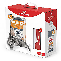 Royal Canin Hair Skin Kit Tüy Temizleyici Hediyeli Hassas Tüylü Kedi Maması 2 Kg - 1