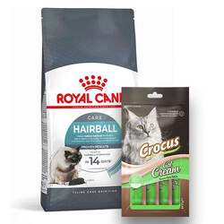 Royal Canin - Royal Canin Hairball Tüy Yumağı Kontrolü Kedi Maması 2 Kg + Crocus Cream Ödül 4x15 Gr