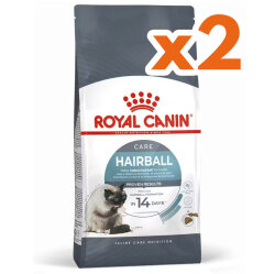 Royal Canin Hairball Tüy Yumağı Kontrolü Kedi Maması 2 Kg x 2 Adet + 2 Adet Crocus Cream Ödül 4x15 Gr - 2