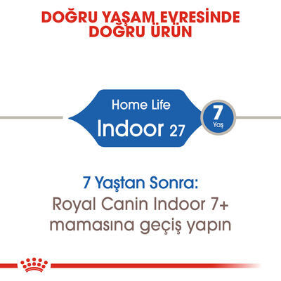 Royal Canin Indoor Ev Kedileri İçin Kedi Maması 2 Kg x 2 Adet + Temizlik Mendili - 4