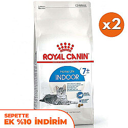 Royal Canin Indoor +7 Yaşlı Ev Kedi Maması 3,5 Kg x 2 Adet + Temizlik Mendili - Royal Canin