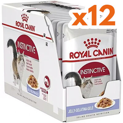 Royal Canin Pouch Jelly Instinctive Yaş Kedi Maması 85 Gr - BOX - x 12 Adet - 1