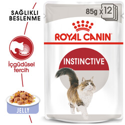Royal Canin Pouch Jelly Instinctive Yaş Kedi Maması 85 Gr - BOX - 12 Al 10 Öde - Thumbnail
