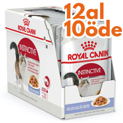 Royal Canin Pouch Jelly Instinctive Yaş Kedi Maması 85 Gr - BOX - 12 Al 10 Öde