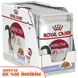 Royal Canin BOX Pouch Jelly Instinctive Yaş Kedi Maması 85 Gr x 12 Adet - Royal Canin