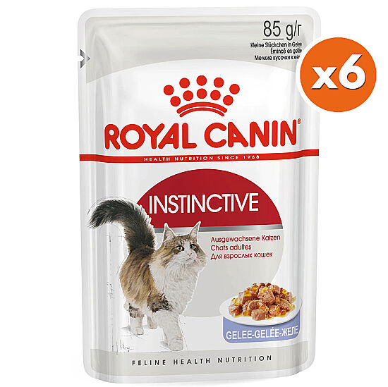 Royal Canin Pouch Jelly Instinctive Yaş Kedi Maması 85 Gr x 6 Adet - 1