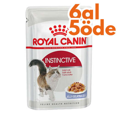 Royal Canin Pouch Jelly Instinctive Yaş Kedi Maması 85 Gr - 6 Al 5 Öde