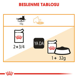 Royal Canin Pouch Jelly Hair Skin Hassas Tüylü Yaş Kedi Maması 85 Gr - 4
