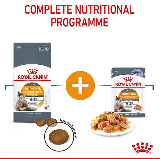 Royal Canin Pouch Jelly Hair Skin Hassas Tüylü Yaş Kedi Maması 85 Gr - 12