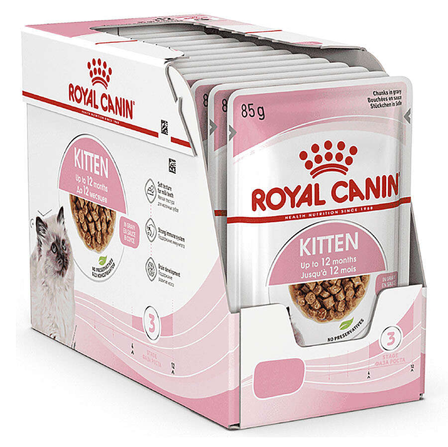 Royal Canin BOX Pouch Jelly Kitten Instinctive Yaş Yavru Kedi Maması 85 Gr x 12 Adet