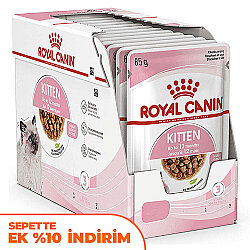 Royal Canin BOX Pouch Jelly Kitten Instinctive Yaş Yavru Kedi Maması 85 Gr x 12 Adet - Royal Canin