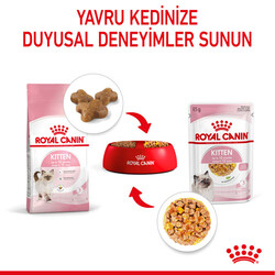 Royal Canin Pouch Jelly Kitten Instinctive Yaş Yavru Kedi Maması 85 Gr - BOX - 12 Al 10 Öde - Thumbnail