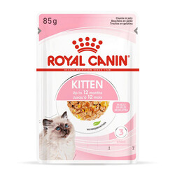 Royal Canin Pouch Jelly Kitten Instinctive Yaş Yavru Kedi Maması 85 Gr - BOX - x 12 Adet - Thumbnail