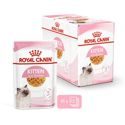 Royal Canin Pouch Jelly Kitten Instinctive Yaş Yavru Kedi Maması 85 Gr - BOX - x 12 Adet