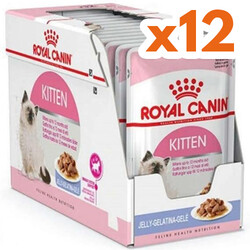 Royal Canin - Royal Canin Pouch Jelly Kitten Instinctive Yaş Yavru Kedi Maması 85 Gr - BOX - x 12 Adet