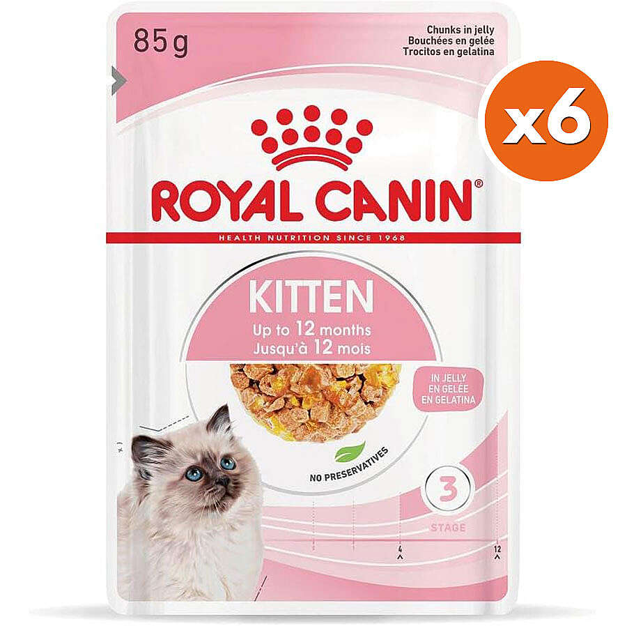 Royal Canin Pouch Jelly Kitten Instinctive Yaş Yavru Kedi Maması 85 Gr x 6 Adet