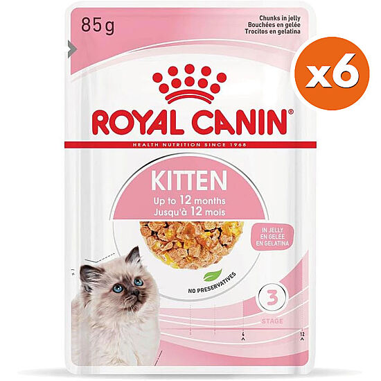 Royal Canin Pouch Jelly Kitten Instinctive Yaş Yavru Kedi Maması 85 Gr x 6 Adet - 1