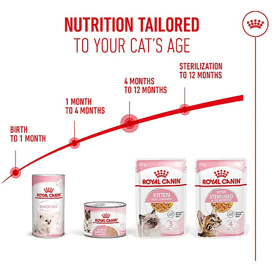 Royal Canin Pouch Jelly Kitten Instinctive Yaş Yavru Kedi Maması 85 Gr x 6 Adet - 8