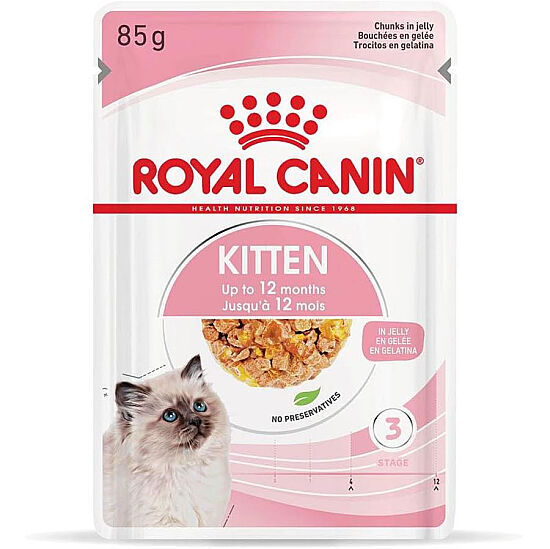 Royal Canin Pouch Jelly Kitten Instinctive Yaş Yavru Kedi Maması 85 Gr x 6 Adet - 2