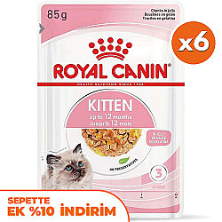 Royal Canin Pouch Jelly Kitten Instinctive Yaş Yavru Kedi Maması 85 Gr x 6 Adet - Royal Canin