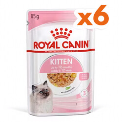 Royal Canin - Royal Canin Pouch Jelly Kitten Instinctive Yaş Yavru Kedi Maması 85 Gr x 6 Adet