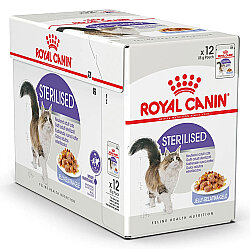 Royal Canin BOX Pouch Jelly Sterilised Kısırlaştırılmış Yaş Kedi Maması 85 Gr x 12 Adet - Royal Canin