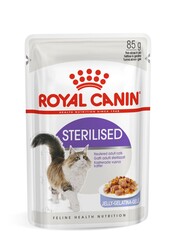 Royal Canin Pouch Jelly Sterilised Kısırlaştırılmış Yaş Kedi Maması 85 Gr - Thumbnail