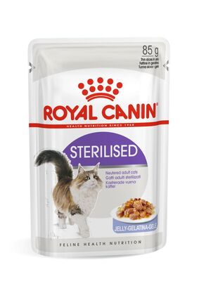 Royal Canin Pouch Jelly Sterilised Kısırlaştırılmış Yaş Kedi Maması 85 Gr