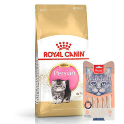 Royal Canin - Royal Canin Kitten Persian Yavru İran Irk Maması 2 Kg + Wanpy Creamy Treat 5x14 Gr