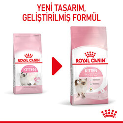 Royal Canin Kitten Yavru Kedi Maması 10 Kg + 15 Adet Wooc Lolipop Ödül - 4