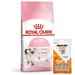 Royal Canin Kitten Yavru Kedi Maması 2 Kg + 1 Paket Wahlen Multivitamin 4x15 Gr - Royal Canin