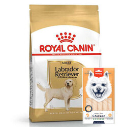Royal Canin - Royal Canin Labrador Retriever Irk Köpek Maması 12 Kg + Wanpy Creamy Treat 5x14 Gr