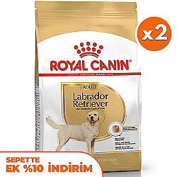 Royal Canin Labrador Retriever Irk Köpek Maması 12 Kg x 2 Adet + Temizlik Mendili - Royal Canin