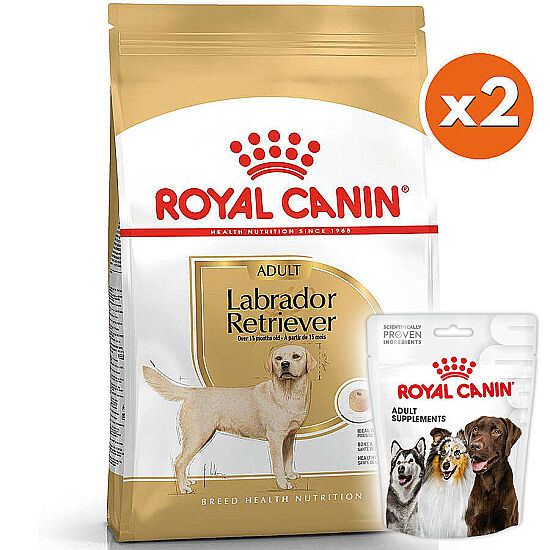 Royal Canin Labrador Retriever Irk Köpek Maması 12 Kg x 2 Adet + 6 Adet Royal Canin Köpek Ödülü - 1