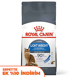 Royal Canin Light Weight Düşük Kalorili Kedi Maması 8 Kg + Temizlik Mendili - Royal Canin