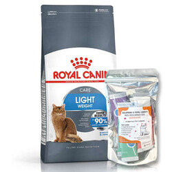 Royal Canin - Royal Canin Light Weight Düşük Kalorili Kedi Maması 8 Kg + 10Lu Lolipop Kedi Ödülü