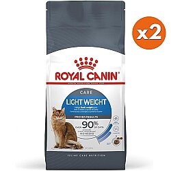 Royal Canin Light Weight Düşük Kalorili Kedi Maması 8 Kg x 2 Adet + 30 Adet Wooc Lolipop Ödül - 2
