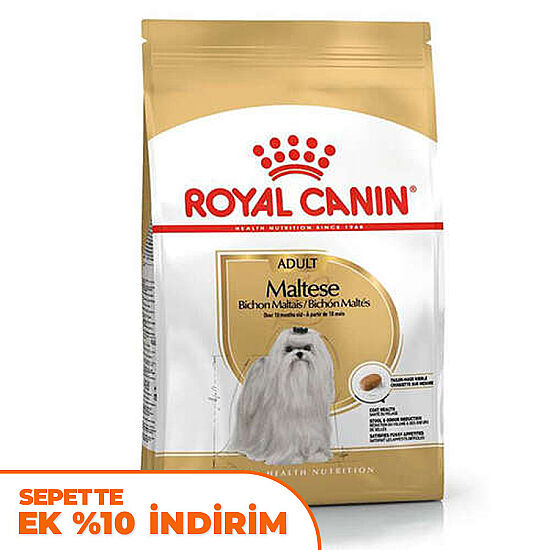 Royal Canin Maltese Bichon Maltais Köpek Maması 1,5 Kg + Temizlik Mendili - 1