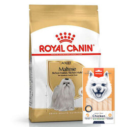 Royal Canin - Royal Canin Maltese Bichon Maltais Köpek Maması 1,5 Kg + Wanpy Creamy Treat 5x14 Gr